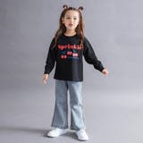 【WEB限定 DRC】ストレッチデニムフレアロングパンツ150cm ジュニア | ブランシェス | 詳細画像4 