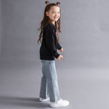 【WEB限定 DRC】ストレッチデニムフレアロングパンツ150cm ジュニア | ブランシェス | 詳細画像7 
