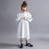 【WEB限定 DRC】袖ライン裏毛長袖ワンピース 150cm | ブランシェス | 詳細画像11