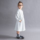 【WEB限定 DRC】袖ライン裏毛長袖ワンピース 150cm | ブランシェス | 詳細画像14