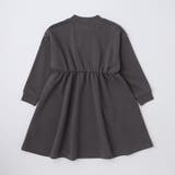 【WEB限定 DRC】袖ライン裏毛長袖ワンピース 150cm | ブランシェス | 詳細画像8