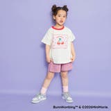 【WEB限定/BUNNI KONBINY】アップリケリンガー半袖Tシャツ | ブランシェス | 詳細画像6