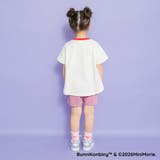 【WEB限定/BUNNI KONBINY】アップリケリンガー半袖Tシャツ | ブランシェス | 詳細画像9