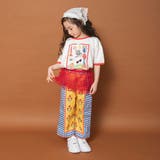 【WEB限定/りぃー×branshesコラボ】柄ワイドロングパンツ | ブランシェス | 詳細画像11 