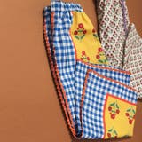 【WEB限定/りぃー×branshesコラボ】柄ワイドロングパンツ | ブランシェス | 詳細画像15 