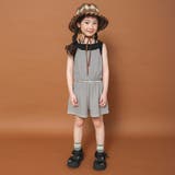 【WEB限定/りぃー×branshesコラボ】ボーダーキャミサロペット | ブランシェス | 詳細画像12 