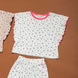 【WEB限定/りぃー×branshesコラボ】小花柄ワッフルセットアップ | ブランシェス | 詳細画像8 
