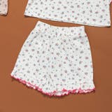 【WEB限定/りぃー×branshesコラボ】小花柄ワッフルセットアップ | ブランシェス | 詳細画像9 
