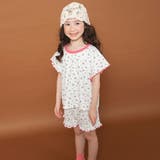 オフホワイト | 【WEB限定/りぃー×branshesコラボ】小花柄ワッフルセットアップ | ブランシェス