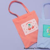 【WEB限定/BUNNI KONBINY】アップリケギンガムトートバッグ | ブランシェス | 詳細画像14