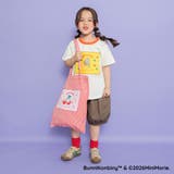 【WEB限定/BUNNI KONBINY】アップリケギンガムトートバッグ | ブランシェス | 詳細画像15