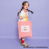 【WEB限定/BUNNI KONBINY】アップリケギンガムトートバッグ | ブランシェス | 詳細画像16