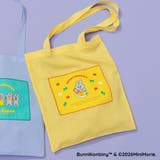 【WEB限定/BUNNI KONBINY】アップリケギンガムトートバッグ | ブランシェス | 詳細画像2