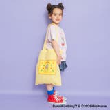 【WEB限定/BUNNI KONBINY】アップリケギンガムトートバッグ | ブランシェス | 詳細画像4