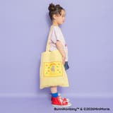 【WEB限定/BUNNI KONBINY】アップリケギンガムトートバッグ | ブランシェス | 詳細画像5