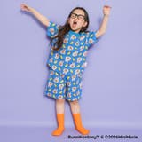 ブルー | 【WEB限定 BUNNI KONBINY】総柄ルームウェア | ブランシェス