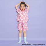 ピンク | 【WEB限定 BUNNI KONBINY】総柄ルームウェア | ブランシェス