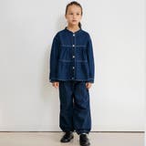 【Ou? by EDWIN】デニムスタンドジャケット | ブランシェス | 詳細画像3