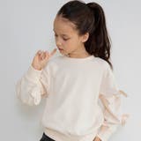 アイボリー | 【Ou? by EDWIN】リボン付きトレーナー | ブランシェス