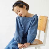 ブルー | 【Ou? by EDWIN】2WAYデニムスモック | ブランシェス