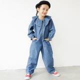 【Ou? by EDWIN】デニムオールインワン | ブランシェス | 詳細画像4 