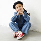 ブルー | 【Ou? by EDWIN】デニムオールインワン | ブランシェス