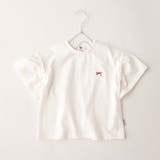 アイボリー | 【Ou? by EDWIN】袖切り替え半袖Tシャツ 春 トップス | ブランシェス