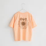 オレンジ | 【Ou? by EDWIN】綿100% バックプリント半袖Tシャツ | ブランシェス
