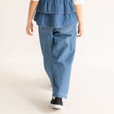 【Ou? by EDWIN】デニムフリンジイージーパンツ | ブランシェス | 詳細画像12 