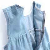 デニムティアードワンピース 軽量 デニム | ブランシェス | 詳細画像15