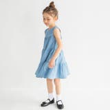 デニムティアードワンピース 軽量 デニム | ブランシェス | 詳細画像5