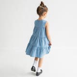 デニムティアードワンピース 軽量 デニム | ブランシェス | 詳細画像6