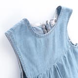 デニムティアードワンピース 軽量 デニム | ブランシェス | 詳細画像8