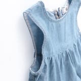 デニムティアードワンピース 軽量 デニム | ブランシェス | 詳細画像9