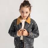 ブラック | 【Ou? by EDWIN】フラワー刺しゅうデニムジャケット | ブランシェス