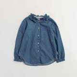 【Ou? by EDWIN】デニムブラウス/デニム/コラボ/150cm/女の子 | ブランシェス | 詳細画像2 