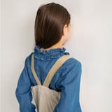 【Ou? by EDWIN】デニムブラウス/デニム/コラボ/150cm/女の子 | ブランシェス | 詳細画像3 