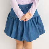【Ou? by EDWIN】デニムバルーンスカート | ブランシェス | 詳細画像1 