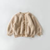 ベージュ | 【Ou? by EDWIN】2WAYふわふわトレーナー | ブランシェス