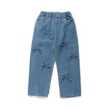 リボン付きデニム パンツ 女の子 | ブランシェス | 詳細画像2