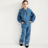 リボン付きデニム パンツ 女の子 | ブランシェス | 詳細画像3