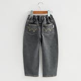 ブラック | 裏起毛デニム パンツ キッズ | ブランシェス