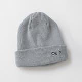 刺しゅうロゴ入りニット帽 ニットキャップ ビーニー | ブランシェス | 詳細画像2 