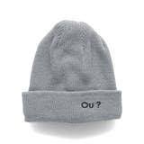 刺しゅうロゴ入りニット帽 ニットキャップ ビーニー | ブランシェス | 詳細画像3 