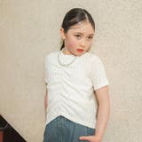 オフホワイト | 【Ou? by EDWIN】シャーリング半袖Tシャツ | ブランシェス