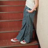 【Ou? by EDWIN】サイドリボンデニムパンツ | ブランシェス | 詳細画像1 