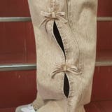 【Ou? by EDWIN】サイドリボンデニムパンツ | ブランシェス | 詳細画像7 