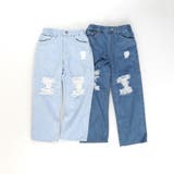 【Ou? by EDWIN】クラッシュレースデニムパンツ | ブランシェス | 詳細画像11 