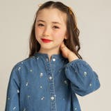 【Ou? by EDWIN】お花刺しゅうデニムワンピース | ブランシェス | 詳細画像7