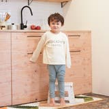 ブレックファースト フロントロゴプリント長袖Tシャツ | ブランシェス | 詳細画像4 